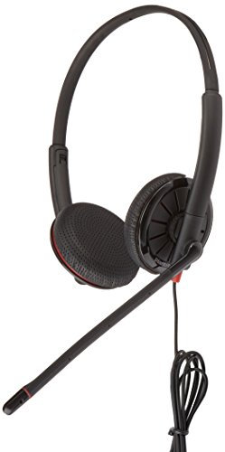 Plantronics Blackwire C325 Stereo 3.5mm & USB corded Headset for PC, Tablet, & Mobile Phone
