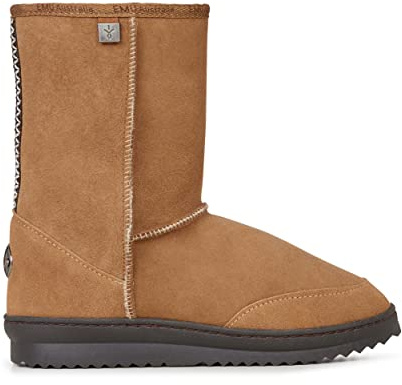 EMU Australia Platinum Outback Lo Mens Real Sheepskin Boots Australian Made Size 10 EMU Boots