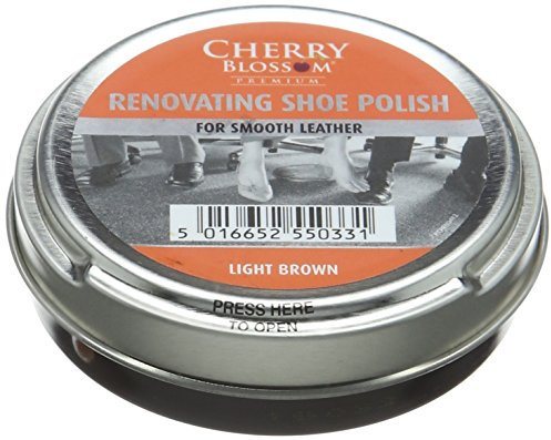 Cherry Blossom Premium Renovating Shoe Treatments and Polishes PCREN04 Light Brown 50.00 ml