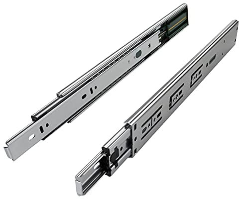 SOTECH 1 Paar Vollauszüge KV2-45-H45-L350-SC mit SoftClosing Höhe 45 mm, Länge 350 mm, Schubladenschiene belastbar bis 45 Kg
