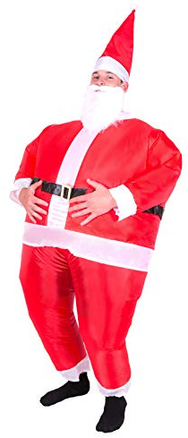 Bodysocks® Déguisement Père Noël Gonflable Adulte