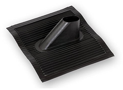 ADZ 600 schwarzer Aluminium-Dachziegel mit kunststoffbeschichteter Oberfläche