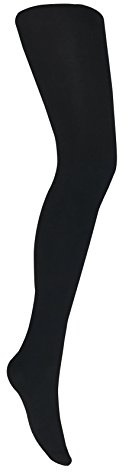 MYSASI Women's 100 den Opaque Tights Size. L. Black.