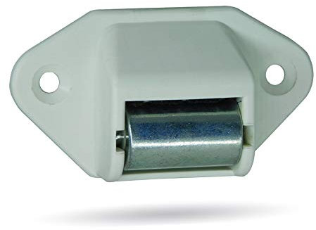 markiso® Rolladengurtführung, [Made in Germany] Gurtleitrolle für Minigurt bis 16mm, Gurtführung mit Stahlrolle (Königsrolle) Nadelgelagert & Bürste gegen Zugluftsperre - TOP Qualität