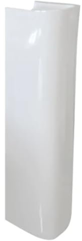 RAK Ceramics Colonna per Lavandino Lavabo Orient NINFEA Sanitari Ceramica RAK H. 68, Porcellana, Standard