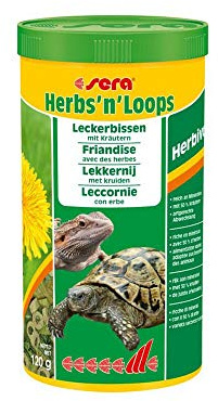 SERA Herbs'n'Loops Nature Futter für Aquaristik, 1000 ml