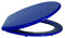 MSV 141025 WC-Sitz, Polypropylen/Stahl/Kunststoff, Marineblau, Blue