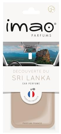 IMAO Découverte du SRI-LANKA CAR PERFUME 13 g Désodorisant, brun clair