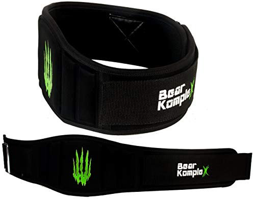 Bear KompleX Weight Lifting Belt for Men & Women, 6 in Adjustable, Training
