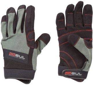 Gul Kids Summer Full Finger Glove - Black/Charcoal, Medium