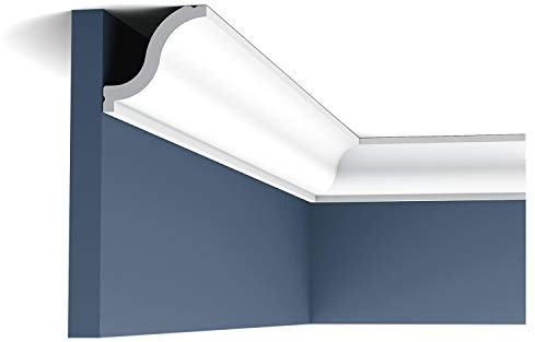 Orac Corniche CX108 200 cm x 5,4 cm x 5,5 cm Polystyrène extrudé (HDPS) prétraité