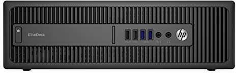 HP EliteDesk 800 G2 3,2 GHz 6ª generación de procesadores Intel Core i5 i5-6500 Negro SFF PC - Ordenador de sobremesa (3,2 GHz, 6ª generación de procesadores Intel Core i5, 8 GB, 1000 GB, DVD Super Multi, Windows 10 Pro)