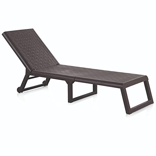 Shaf Dream Tumbona, 199x58x42 cm, Marrón