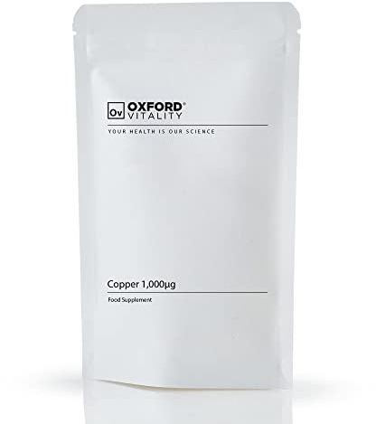 Oxford Vitality - Comprimés Cuivre 8mg