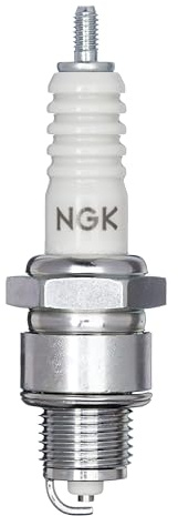 NGK Bujía de encendido 1046 Versión de conexión M4 electrodo central niquel Electrodo de masa sin supresión de interferencias con asiento de estanqueidad plano Ancho de llave: 20,8 mm Long. de rosca: