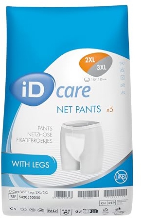 iD Expert Fix Long Leg Stretch Net Pants - XX-Large Orange Band