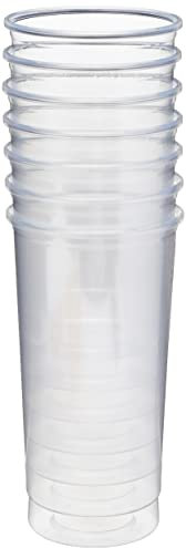 Disposable Slim Jim Highball Glasses 12.5oz / 355ml - Set of 30 - Plastic Hiball Tumblers