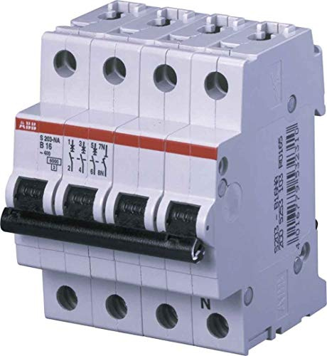 ABB S200 Leitungsschutzschalter Typ K, Pol 3P+N 20A System Pro M Compact DIN-Schienen-Montage