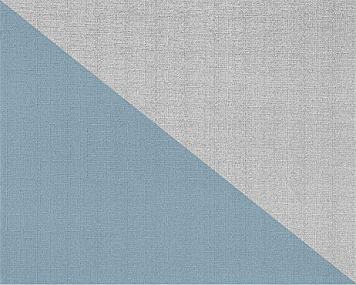 EDEM Carta da parati aspetto tessile 80301BR60 carta da parati intissata (TNT) verniciabile bianco 25,05 m x 1,06 m / 26,50 m2