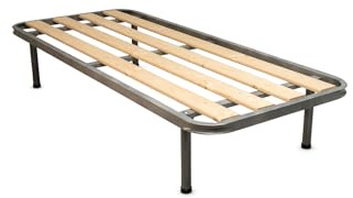 Bed Store SISTEMI RIPOSO Rete A Tavole Singola 80X190 Ortopedica Rinforzata 4 Piedi