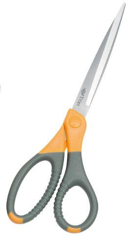 Wedo 98510 sax (rostfritt stål titan Plus, 25,0 cm (25,0 cm)) grå/gul