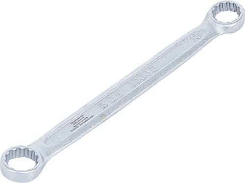 BGS 30332 | Llave de estrella doble | extra plana | 10 x 11 mm