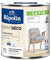 RIPOLIN - Peinture Intérieure Multi-Supports – Murs, Boiseries & Radiateurs – Ultra-Couvrante – Lessivable – Application Facile – Ecolabel - Satin - 0,5L - Blanc