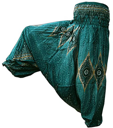 PANASIAM Aladin Pants Peacock Ae01Pcock Turquoise L