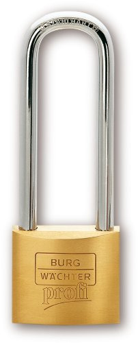 Burg Wächter 116hbprofi Vorhängeschloss – 8 x 28 x 180 mm lang Messing