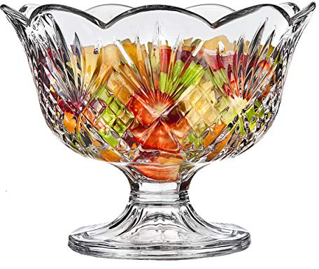 Godinger Dublin Centerpiece Glass Bowl