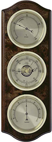 TFA Domatic Wetterstation analog, Wurzelnuss
