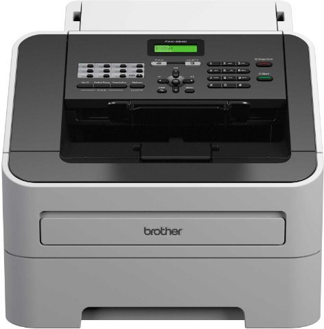 Brother FAX-2940 Mono Laser Fax Machine, High Speed Modem| Fax, A4 | UK Plug