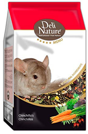 Deli Nature 5 Sterne Chinchilla-Futter Hagebutte 2,5 kg