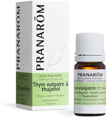 PRANARÔM - Thym Vulgaire Ct Thujanol - Huile Essentielle Chémotypée - Respiration et Immunité - 100% Pure Et Naturelle - HECT - 5 ml