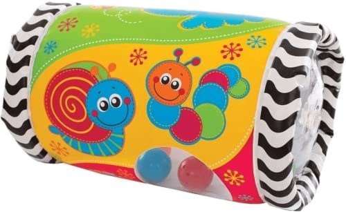 Playgro Rotolo gonfiabile Jungle Peek, With Music Feature, A Partire da 6 Mesi, Multicolore, 40154