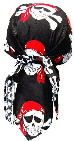 Bandana Zandana mit Totenköpfen und Knochen 090.155