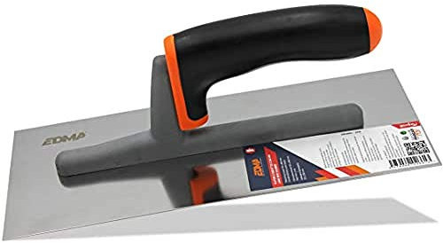 PLATOIR À ENDUIT LAME INOX COURBÉE