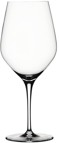 Spiegelau Rotweingläser 650 ml, 4 Stück, Authentis, 4400177, Bordeaux Gläser aus Kristallglas, Weingläser Rotwein spülmaschinenfest