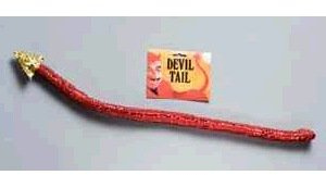 Forum Novelties 53727 Devil Tail, Red/Gold