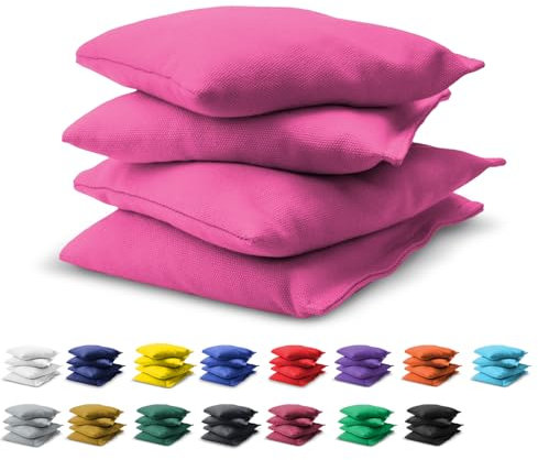 GoSports CH-BAGS-4-PINK Cornhole Bean Bags Set, One Size