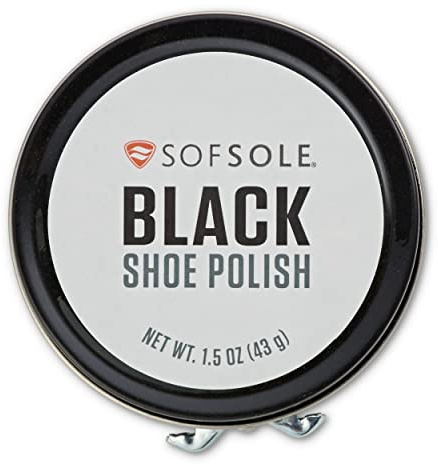 Sof Sole Shoe Polish, Black, 1.5-Ounce