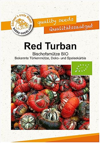 Red Turban BIO - Bischofsmütze Kürbissamen von Bobby-Seeds Portion