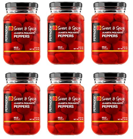 Peppadew Peppers - Mild - Value Bundle of 6 (84 ounce)