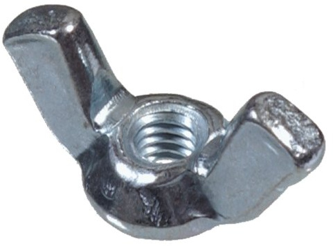 Hillman Zinc-Plated Carbon Steel Wing Nuts 5/16-18 Coarse Thread, 10 Pack
