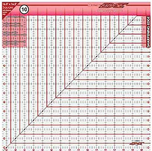 Sullivans Sullivan 16-1/2-Inch-by-16-1/2-Inch The Cutting Edge Frosted Ruler