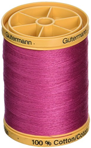 Gutermann Natural Cotton Thread Solids 876yd, Fuchsia Flowers