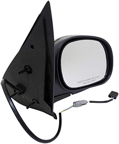 Dorman 955-031 Passenger Side Power Door Mirror - Heated / Folding Compatible with Select Ford Models, Black