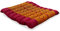 livasia Sitzkissen Stuhlauflage klein - 35x35x4,5cm - Bodenkissen gesteppt Indoor/Outdoor, Meditationskissen Yogakissen, Stuhlauflage Palettenmöbel, Steppkissen für Stuhl und Bank (Rot/Gelb)