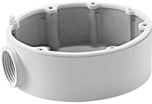 HIKVISION Digital Technology DS-1280ZJ-DM18 - Supporto per telecamera di sicurezza e alloggiamento, accessorio per telecamera di sicurezza, universale, bianco, DS-2CD2112-(I), DS-2CD2132-(I),