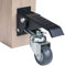 PowerTec workbench casters 17000 Werkbankrollen-Set mit Polyurethan-Rädern und 180 kg Gesamtgewichtskapazität, 4 Stück, merhfarbig, 2-1/2, 400lbs, 4PK